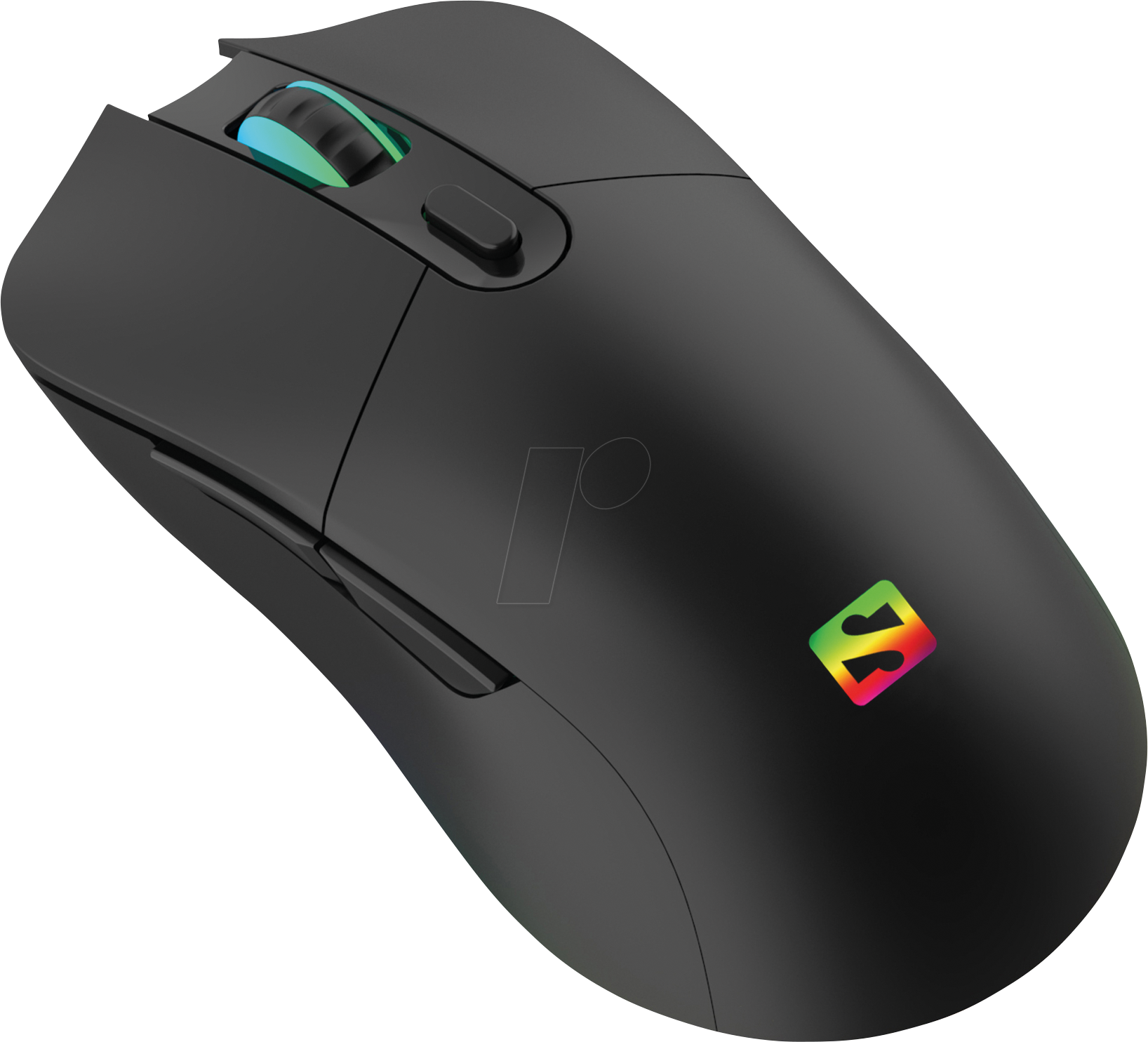 SANDBERG 640-21 - Maus (Mouse), Funk, schwarz, LED