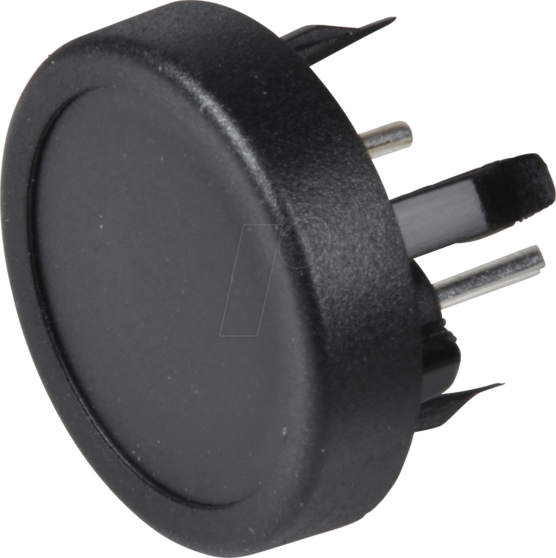 TASTER 1104 SW - Drucktaster, Frontmontage, 1x (Ein), rund, sw