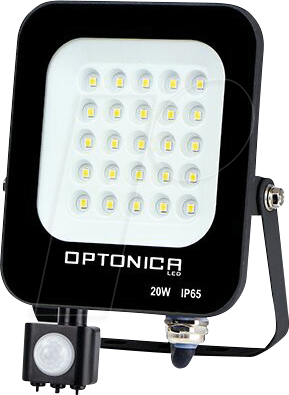 OPT 5774 - LED-Fluter, 20W, 6000K, Bewegungsmelder