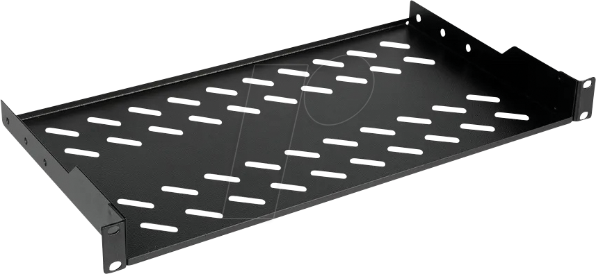 ROLINE 26210121 - 19'' Fachboden, 1 HE, schwarz