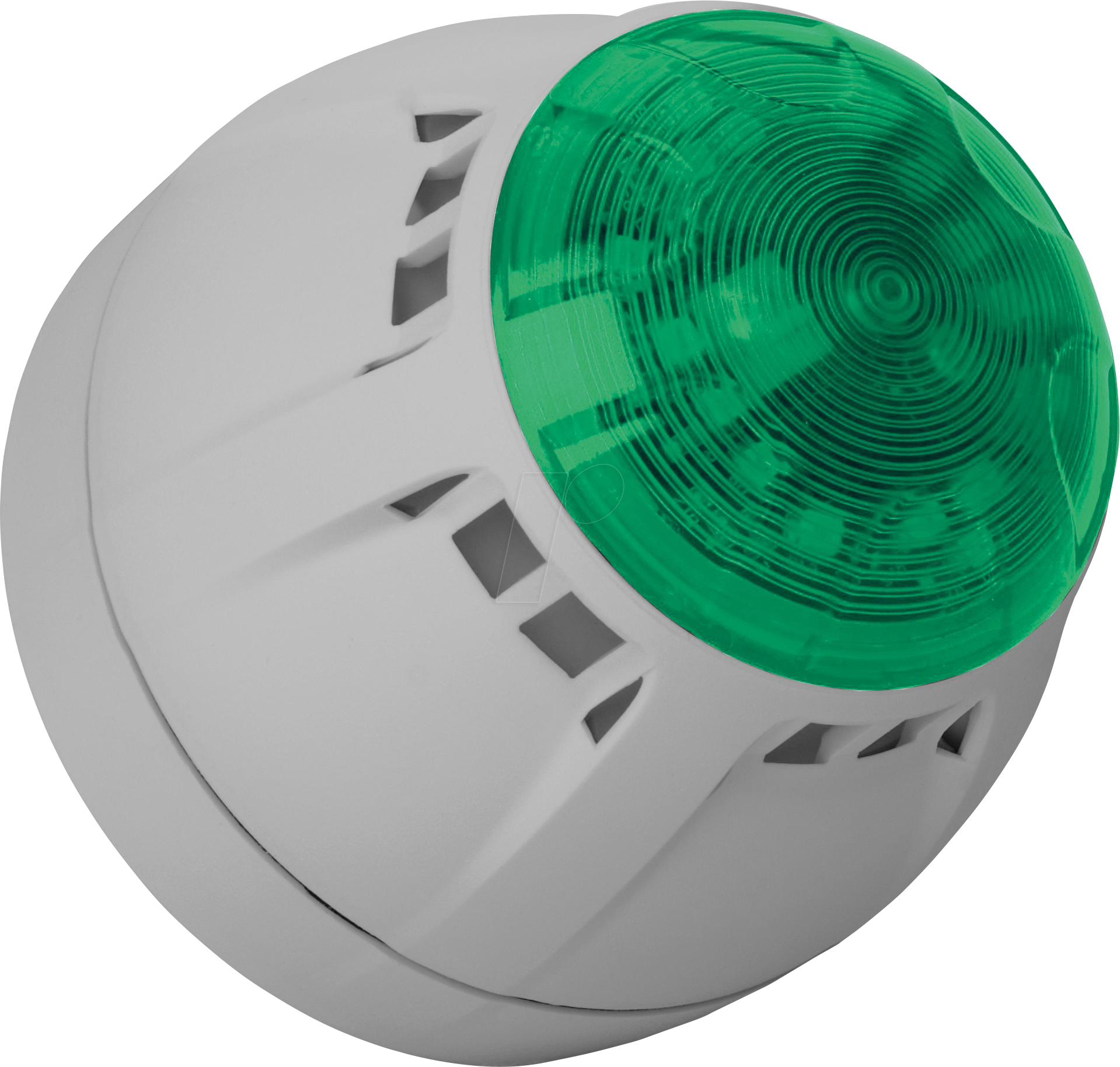 CH100SGGL - Chiasso 100 Razor, grau, grüne Linse, Shallow Base