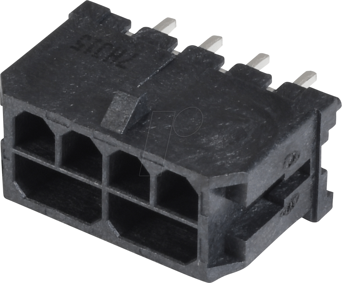 MH 2X4 THT - Micro-Hi Stiftleiste 2x4 polig gerade THT