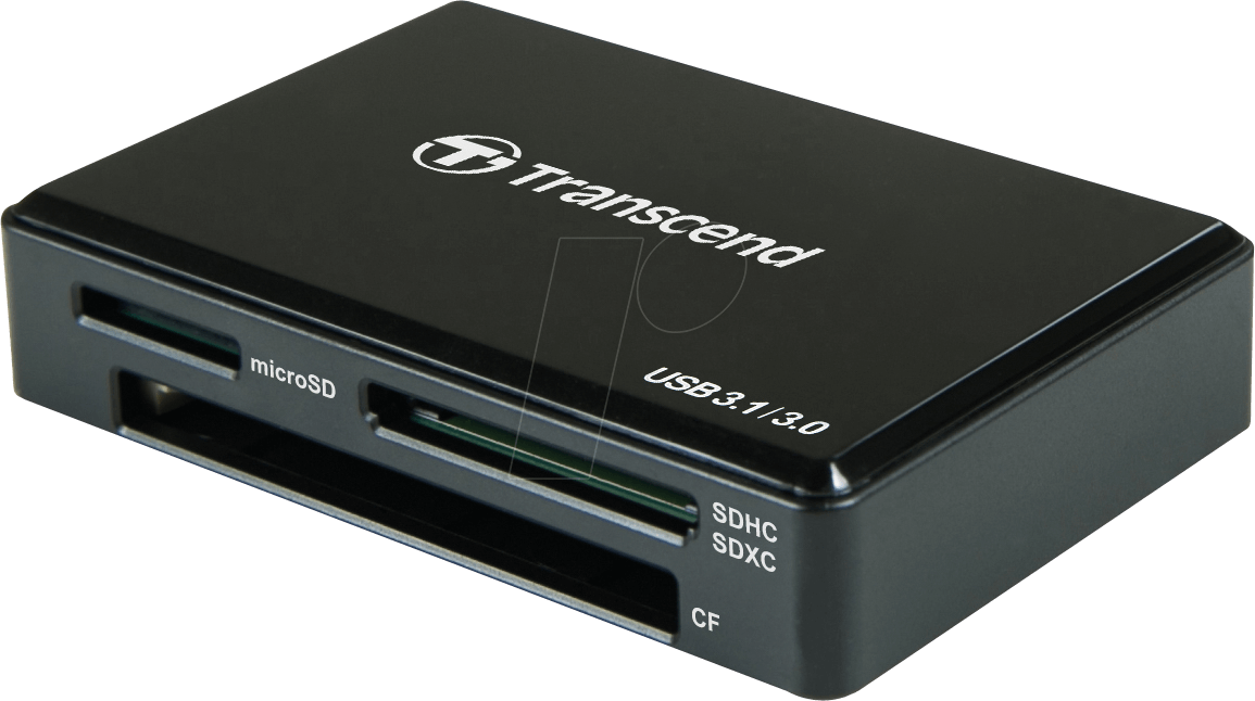 TS-RDC8K - Card Reader, extern, USB 3.1, Type-C, SD, microSD, Compact Flash