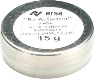 ERSA 0TR01 - Lötspitzenreiniger, Pulver, bleifrei, 15 g