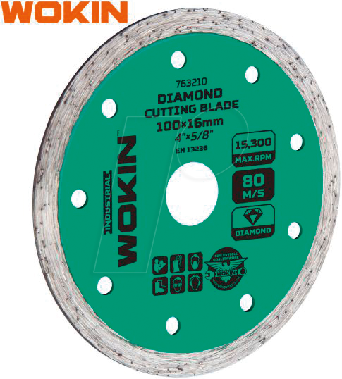Thumbnail - WOKIN 763223 - Diamant-Trennscheibe, Wet, 230x22,2x7,5 mm