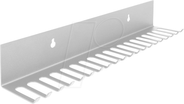 DELOCK 66888 - Kabelrechen 318 x 65 mm zur Wandmontage grau