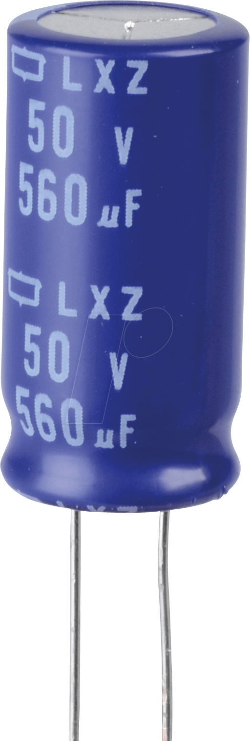 RAD LXZ 50/560 - ELKO, 560µF, 50V, 105°C