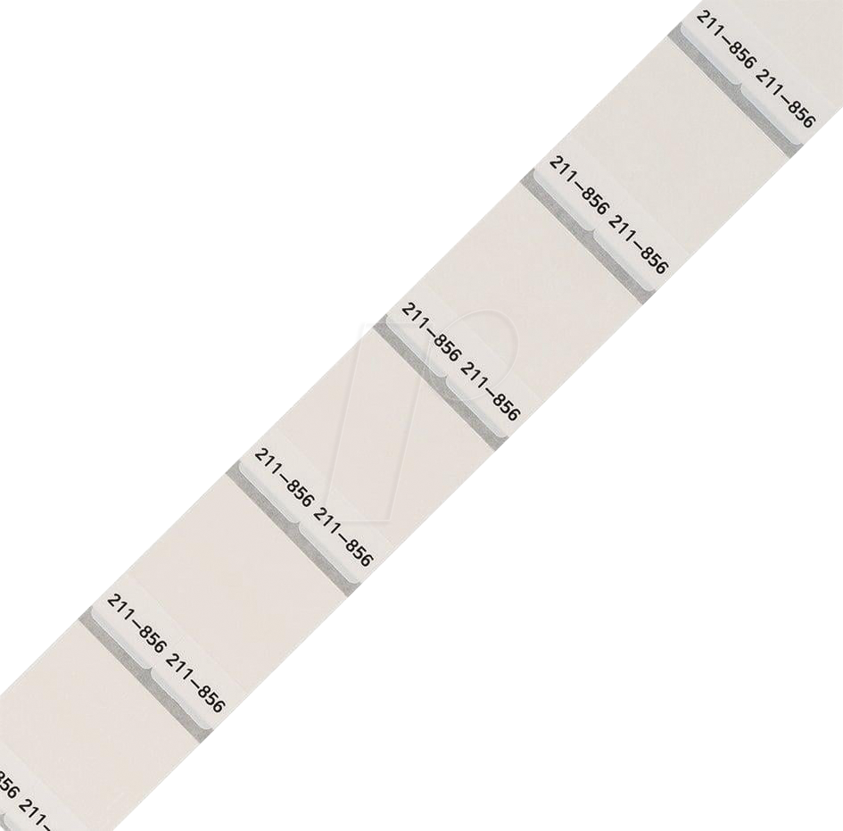 WAGO 211-856 - Etiketten, für Smart Printer, 15x22 mm, selbstlaminierend, weiß