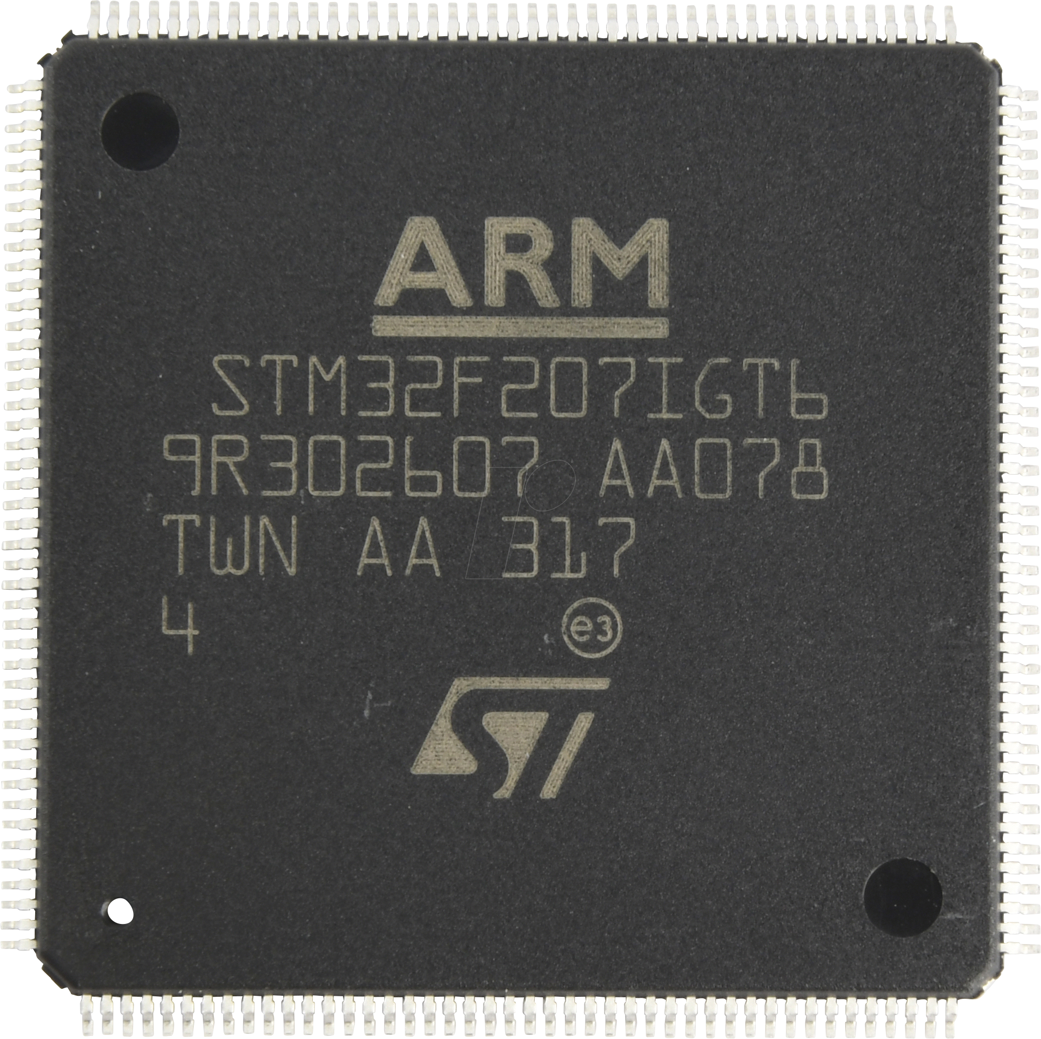 STM32F207IGT6 - Mikrocontroller, Cortex M3, 120MHz,1024KB Flash,128KB RAM,LQFP-1