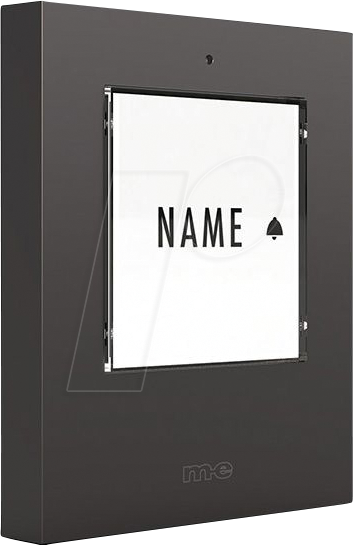 ME KTF 1 A - Klingeltaster, 1-Familienhaus, anthrazit