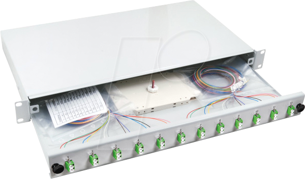 EFB BA7190124OM5 - Spleißbox, LC, OM5, 24 Pigtail / 12 Kupplung