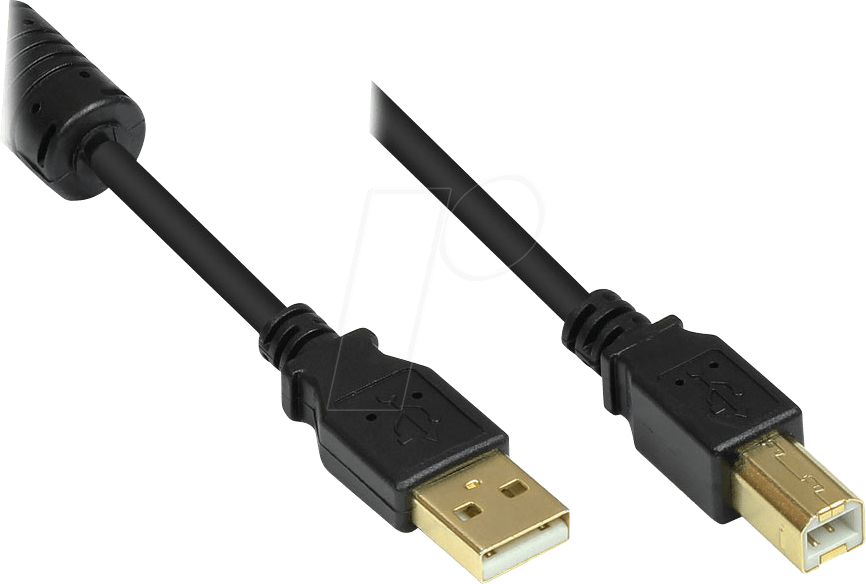 Thumbnail - GC M0081 - USB 2.0 Kabel, A Stecker auf B Stecker, 2 m
