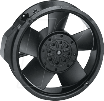 PAPST W2E143-A - Axiallüfter, 172x172x51mm, 230VAC, U/min:2800