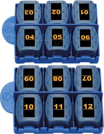 ID R166021 - Zubehör Kabeltester, RJ45-Remote-Buchsenadapter-Kit Nr. 1-12