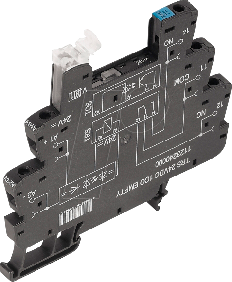 TRS 230VAC RC 1W - Relaissockel TERMSERIES für 1 Wechsler