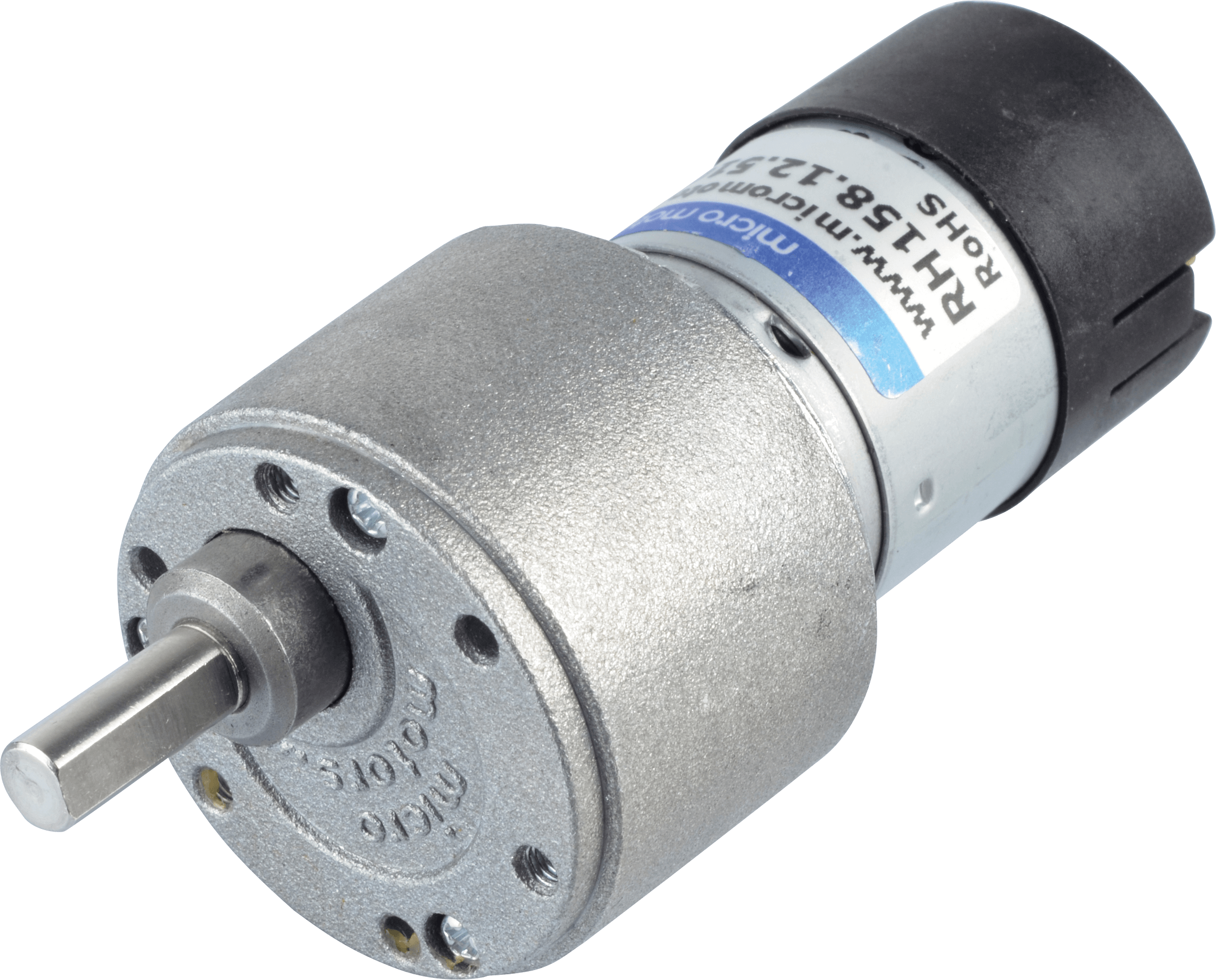 GM39,6 500 12V - Getriebemotor 39,6 mm, 500:1, 12 V DC