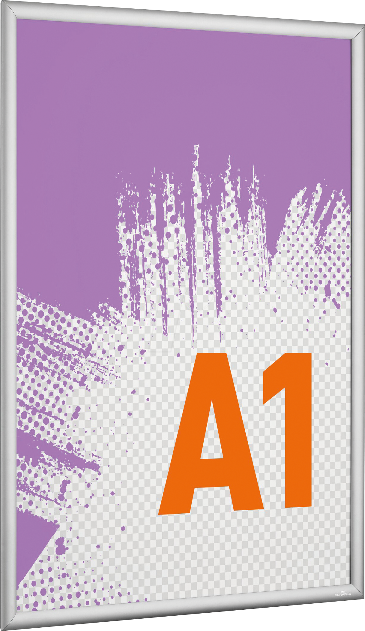 DURABLE 506023 - Klapprahmen, A1, Aluminium