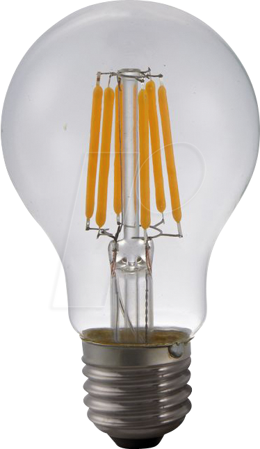 SCHI LX023870509 - LED-Lampe E27, 5,5 W, 400 lm, 2200 K, Filament, dimmbar
