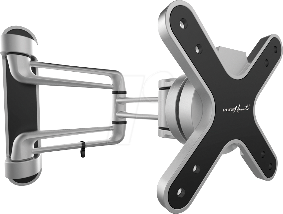 PM-STYLE-23C - Monitor Halter, 1 Display, 13'' - 27'', schwarz, Wandmontage