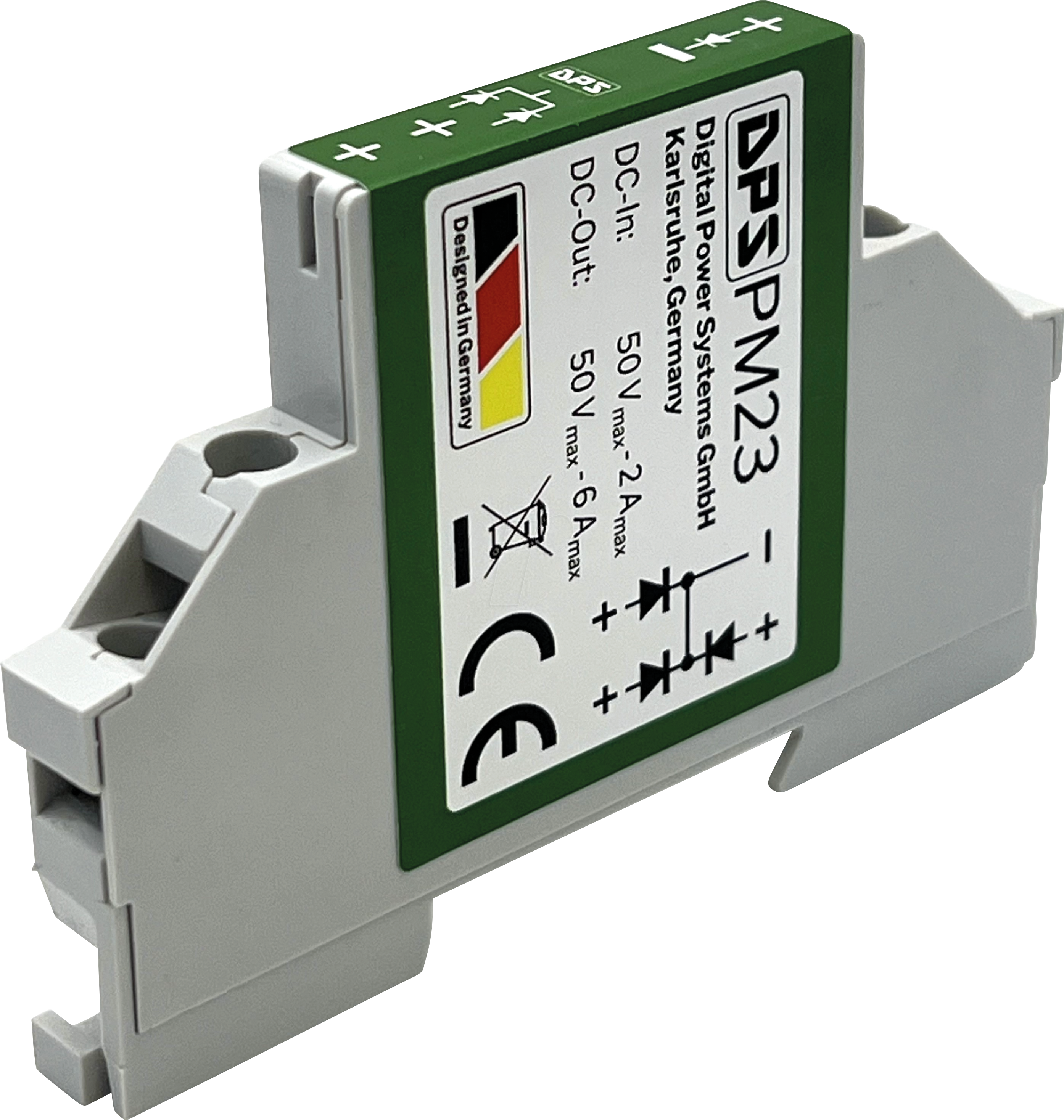 DPS PM23 - Schaltmodul, Hutschiene, 2 A, 3 Kanäle