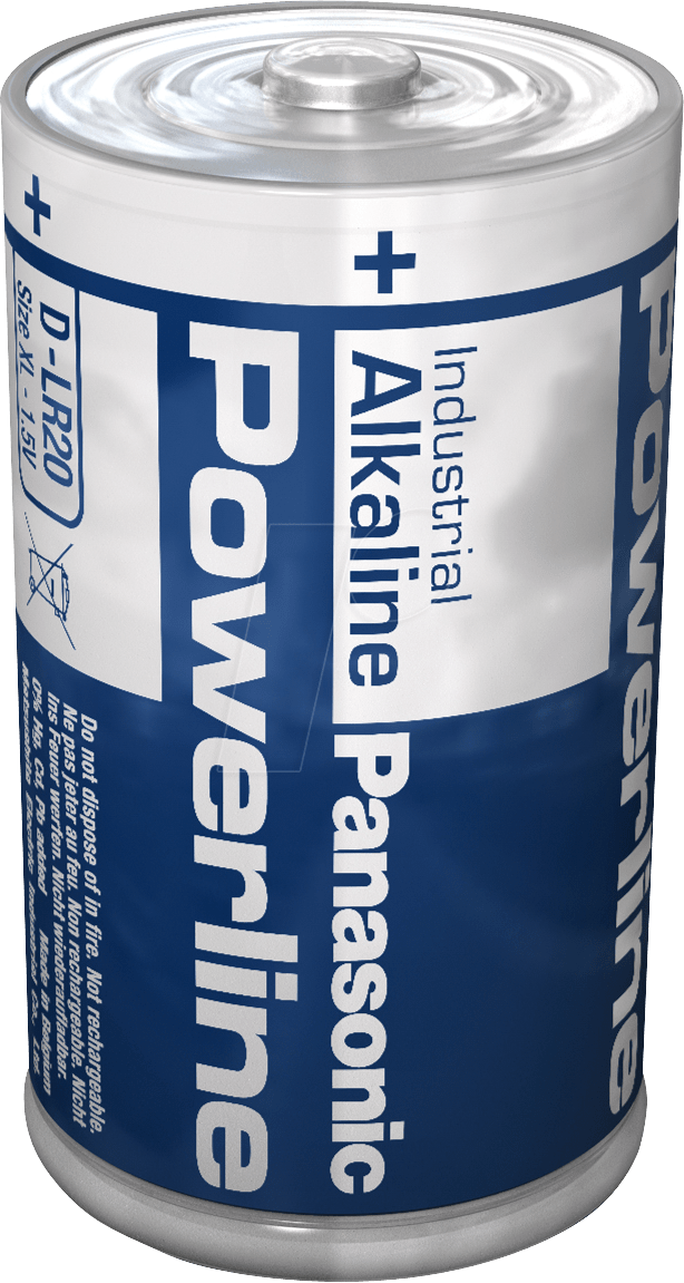 PANASONIC MONO - Alkaline Batterie, D (Mono), 1er-Pack