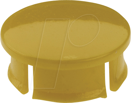 DECKEL 14M GE - Abdeckkappe für Knopf 14 / Knebel 20-6, 25-6, gelb