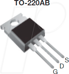 SIHP22N60E-GE3 - MOSFET, N-Ch 650V 21A 0,18R, TO-220