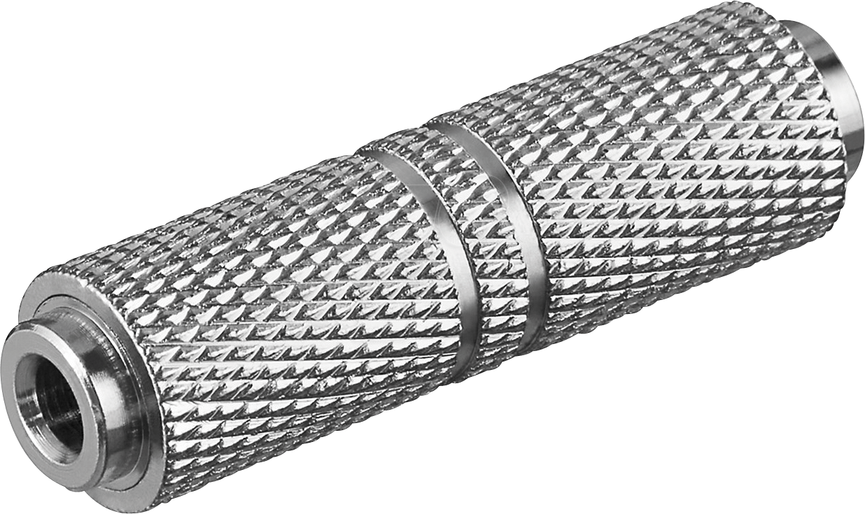 GOOBAY 11884 - Klinken Kupplung Kupplung, 3,5 mm Stereo