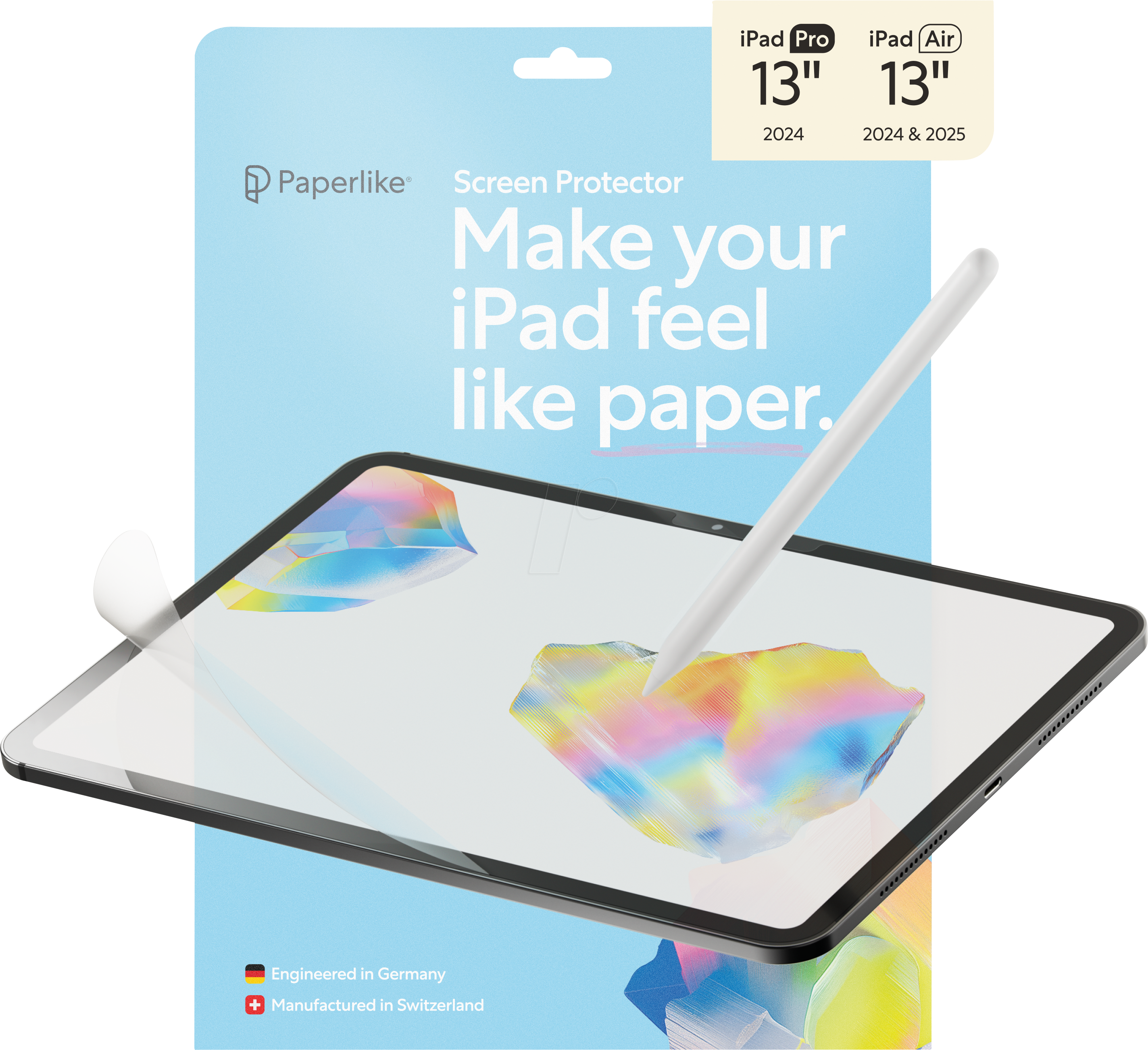 Thumbnail - PAPER PL3-13-24 - Displayschutzfolie 3, iPad Pro 13” (24), Air 13” (24-25)