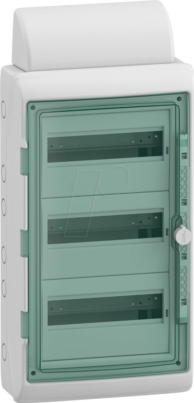 SE 13435DE - Mureva Feuchtraumverteiler, 3-reihig, Aufputz, IP65