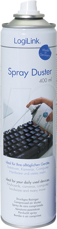 LOGILINK RP0001 - Druckluftspray, 400 ml