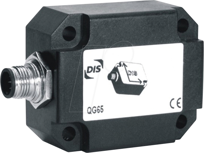 DIS 12205 - Beschleunigungssensor 3-axis, ±8g, CAN SIL2/Pld