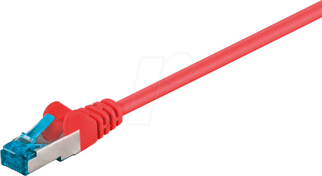 Thumbnail - PATCH-C6AQ 05 RT - Cat.6a High Quality-Patchkabel,rot,0,5 m