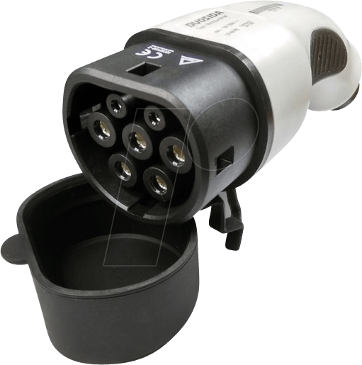 DUO T2 16W 1P - DUOSIDA-Ladestecker, Typ 2, 16A, 1P, weiblich