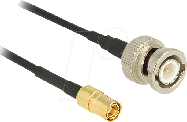 DELOCK 12492 - WLAN Kabel, BNC Stecker, SMB Stecker