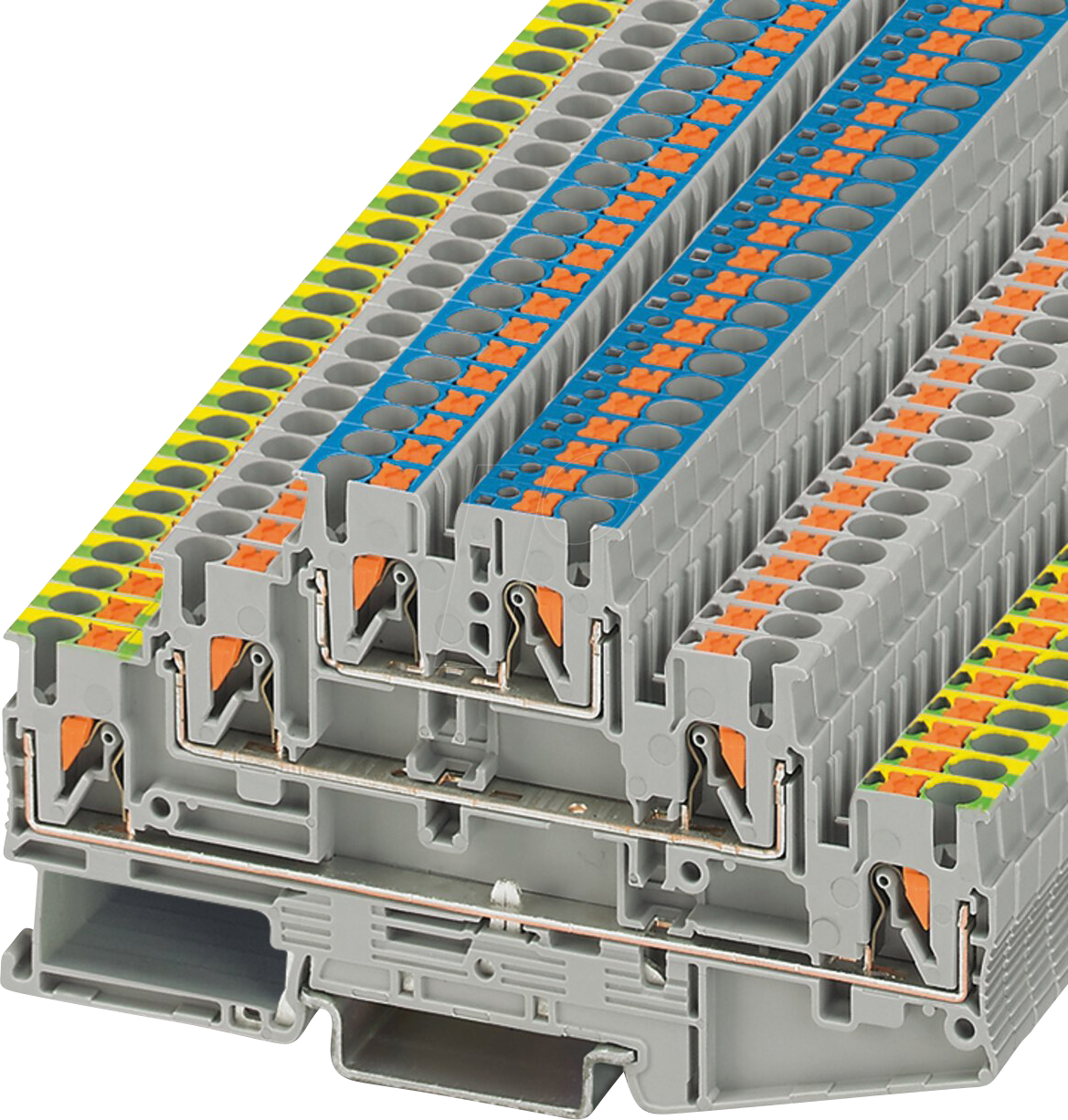 PT 2,5 PE-L-N - Schutzleiter-Reihenklemme, PT 2,5-PE/L/N