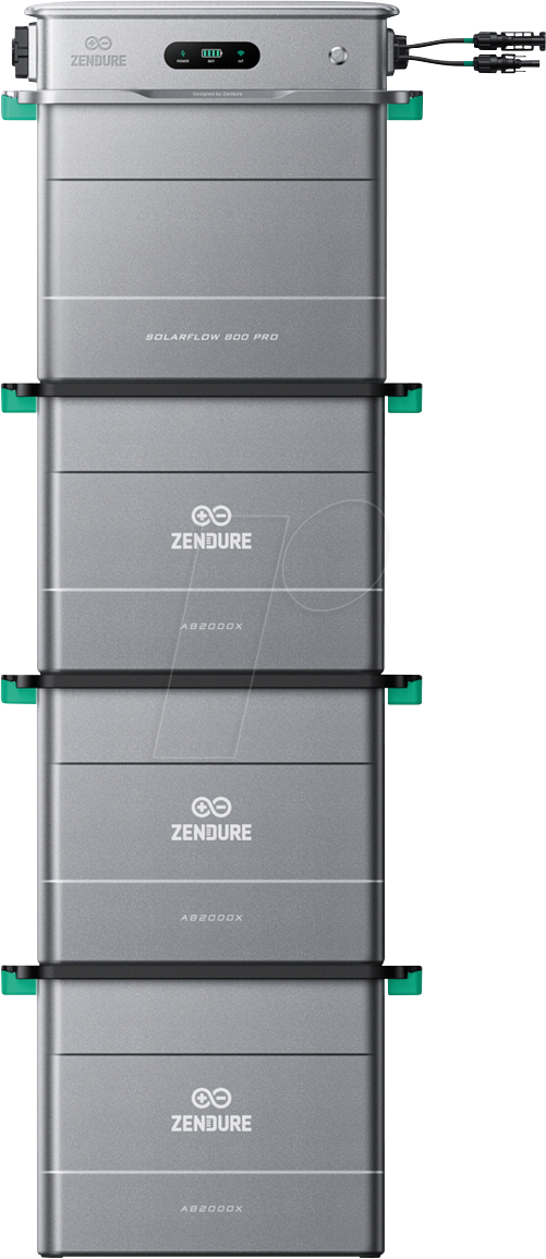 ZEN SF800P X3 - Zendure SolarFlow 800 Pro + 3 x AB2000X, 7680 Wh