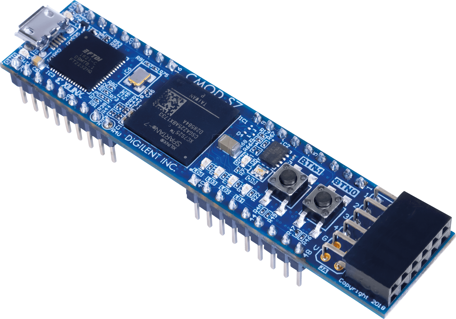 DIGIL 410-376 - Cmod S7: Breadboardfähiges Spartan-7-FPGA-Modul