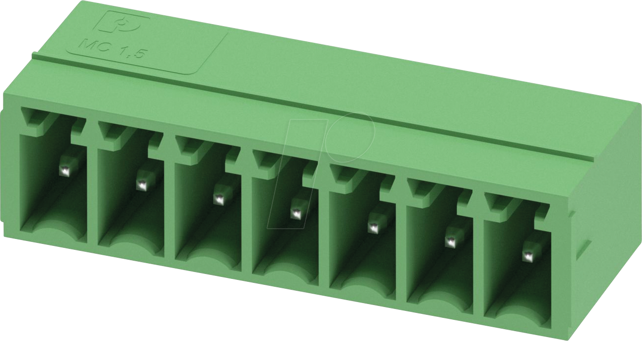 MC 7 G 3,5 - Leiterplatten-Grundleiste, RM: 3,5 mm, 7-polig