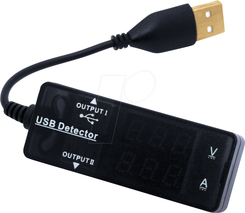 RPI USB METER2 - Raspberry Pi - Ampere-/Voltmeter, 2-fach, USB