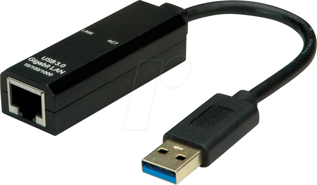 VALUE 12991119 - Netzwerkkarte, USB, Gigabit Ethernet, 1x RJ45