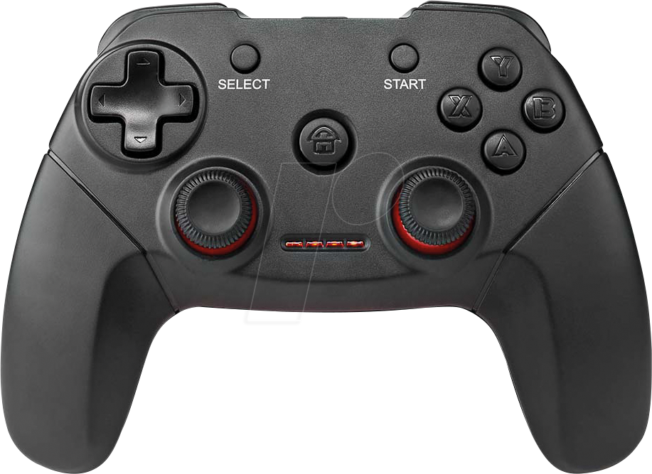 N GGPDW110BK - Gamepad, Wireless, PC, schwarz