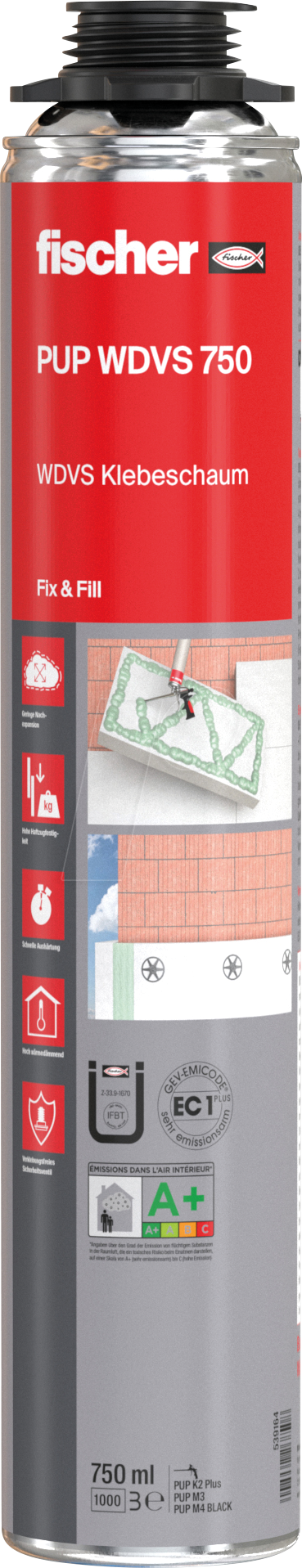 FD 539164 - WDVS Klebeschaum PUP WDVS 750