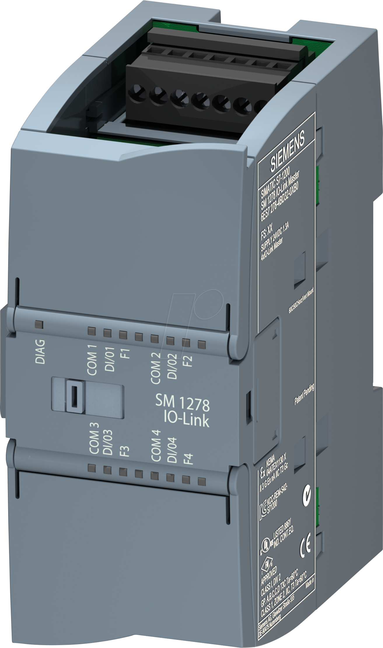 SM 1278 - IO-Link, 4xIO-Link Master f. SIMATIC S7-1200