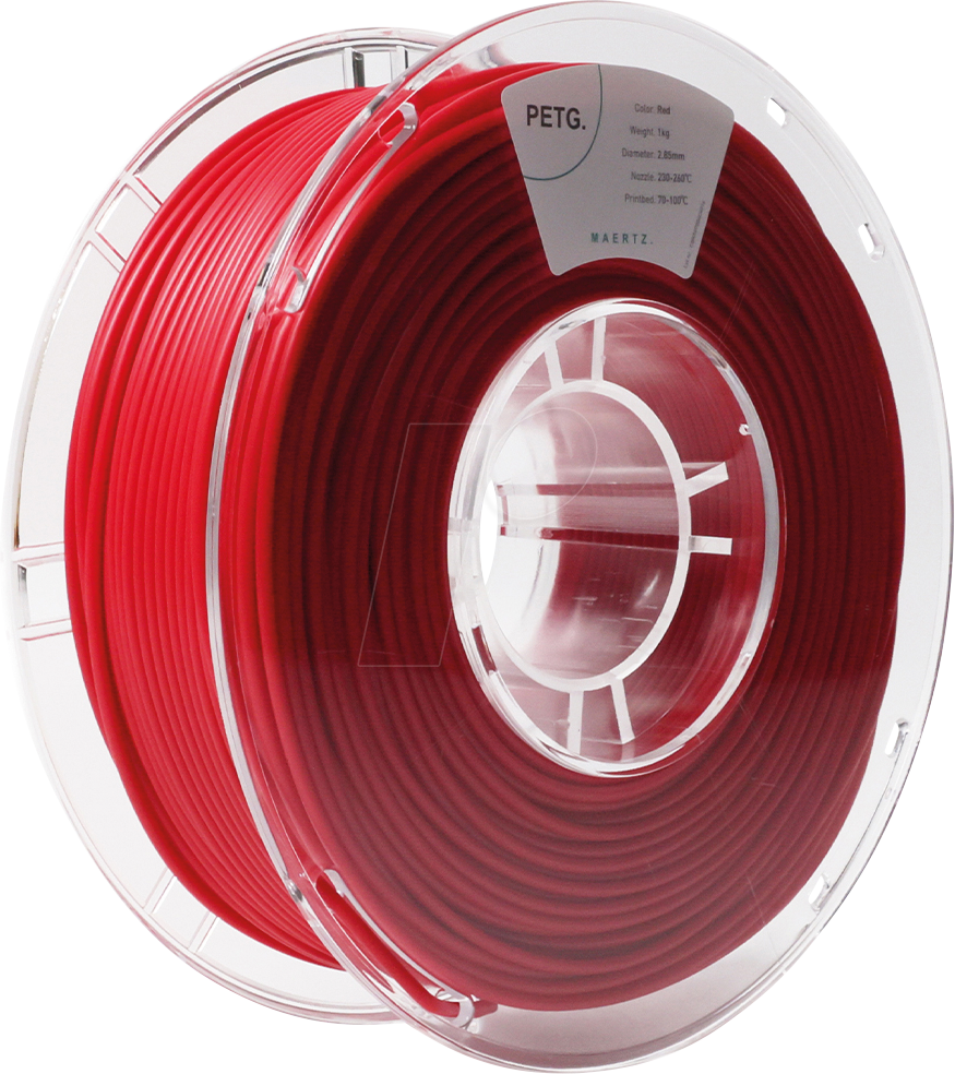 PMMA-1009-019 - Filament, PLA Pro, Rot, 2,85 mm, 1 kg