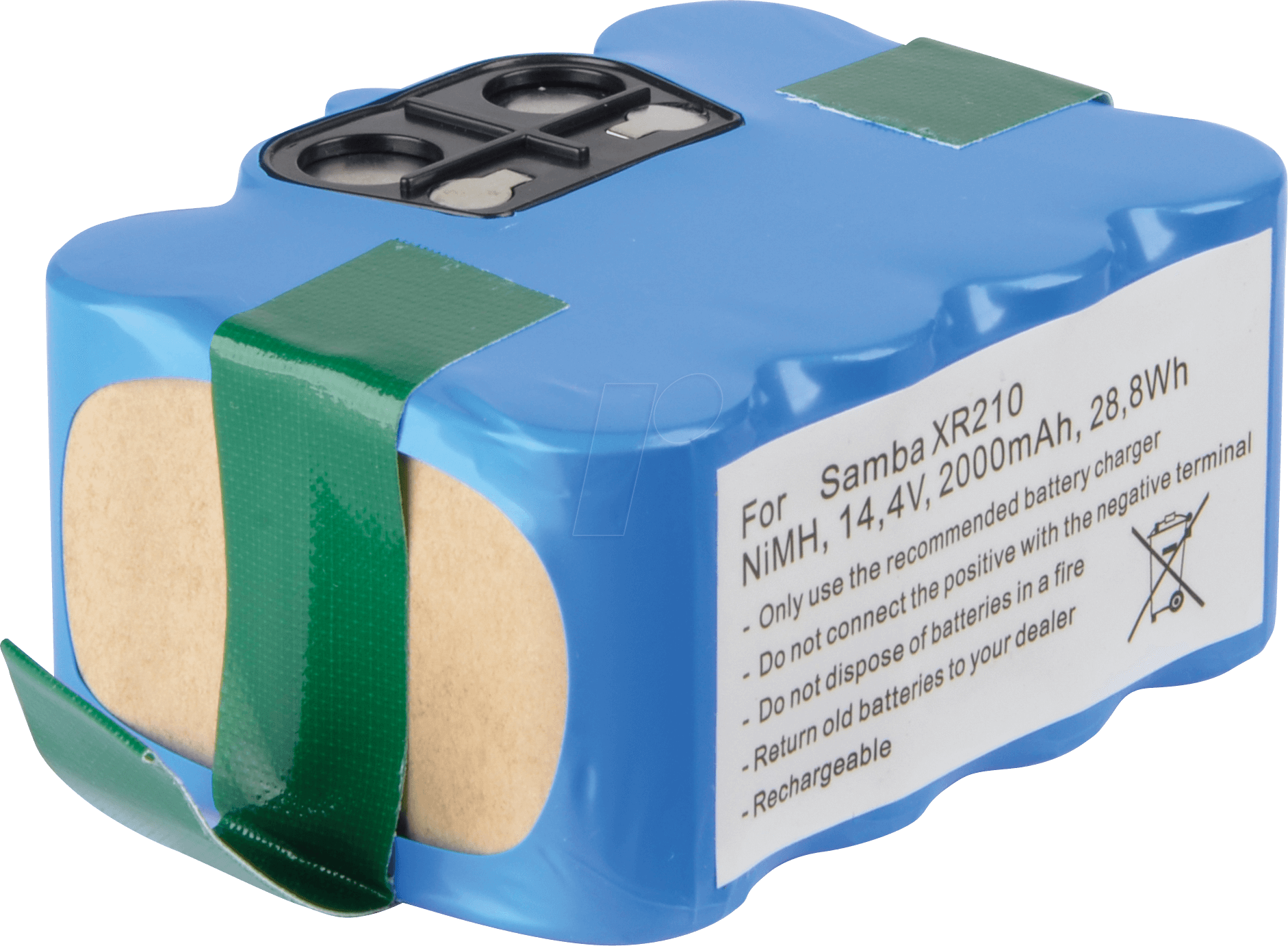 AKKU EZIC 2 - Ersatzakku, E.ZICLEAN Furtiv, NiMH, 2000 mAh