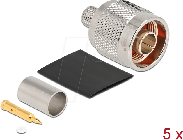 DELOCK 90021 - N Stecker zum Crimpen LMR 300