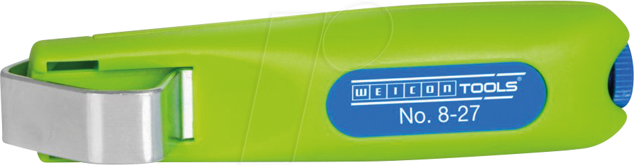 WEICON 53051227 - Kabelmesser, No. 8-27, Green Line, für Rundkabel, Ø 8,0-28,0 mm