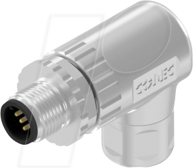 SAL-12S-RSWC5-S - SAL M12x1, 5-pol, Stecker, gewinkelt