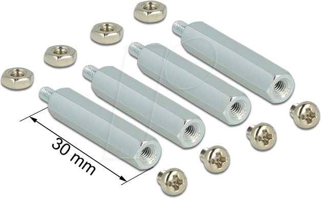 RPI MOUNTINGKIT3 - Raspberry Pi - Abstandsbolzen-Set, 30mm